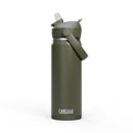 CamelBak Thrive™ Flip Straw Insulated Stainless Steel Water Bottle, 20oz, Moss M363U