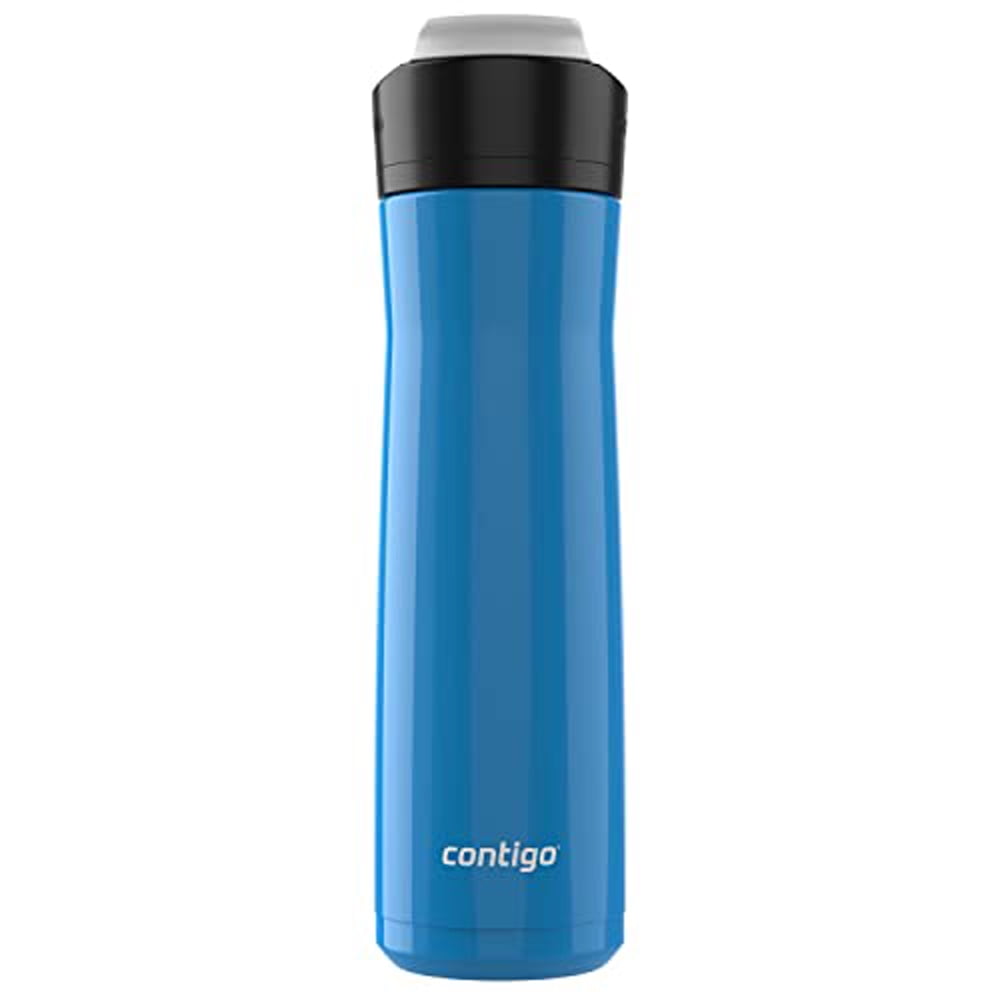 Contigo Ashland 2.0 Water Bottle with AUTOSPOUT Lid, 24oz., Blue Corn M81T