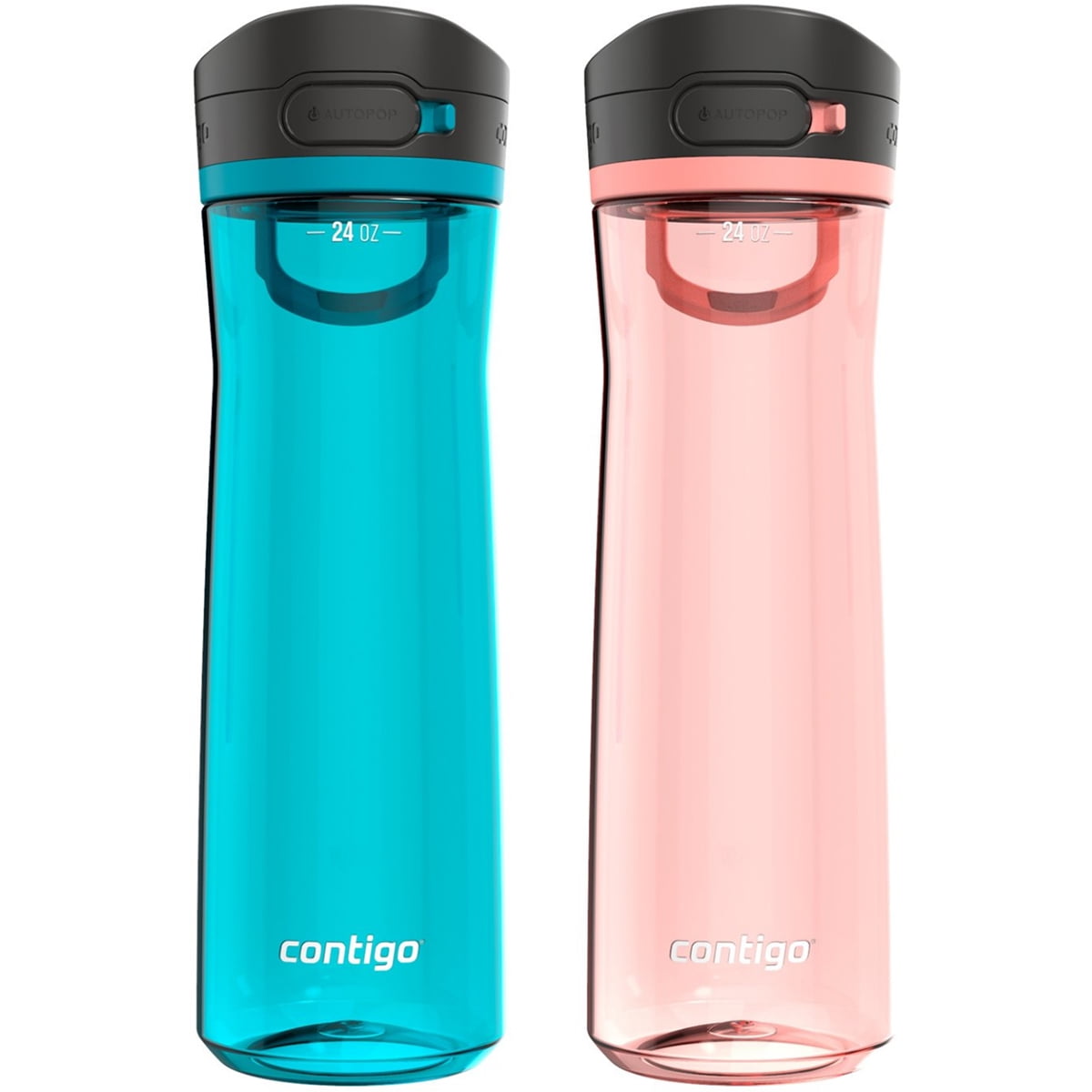 Contigo 24 oz. Jackson 2.0 Tritan Water Bottle 2-Pack - Jade Vine/Pineapple M34Y