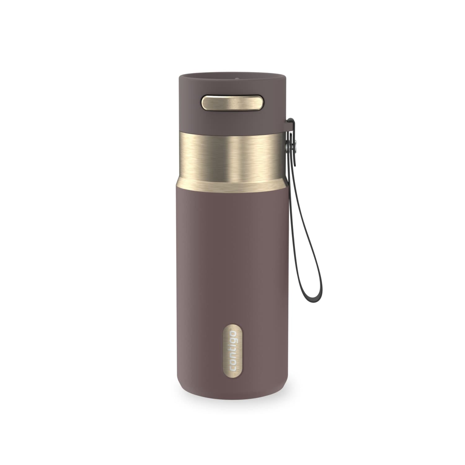Contigo AutoSeal 16 oz Leakproof Water Bottle with Carrying Strap M23B