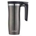 Contigo Autoseal Vacuum Insulated 16 Ounce Stainless Steel Gunmetal Travel Mug with Easy Lid M64W