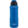 Contigo Fit Stainless Steel AUTOSPOUT Water Bottle with Straw, Blue Amp, 32 fl oz. M105T