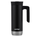 Contigo Huron 2.0 Stainless Steel Travel Mug with SNAPSEAL Lid and Handle in Black, 20 fl oz. M05E