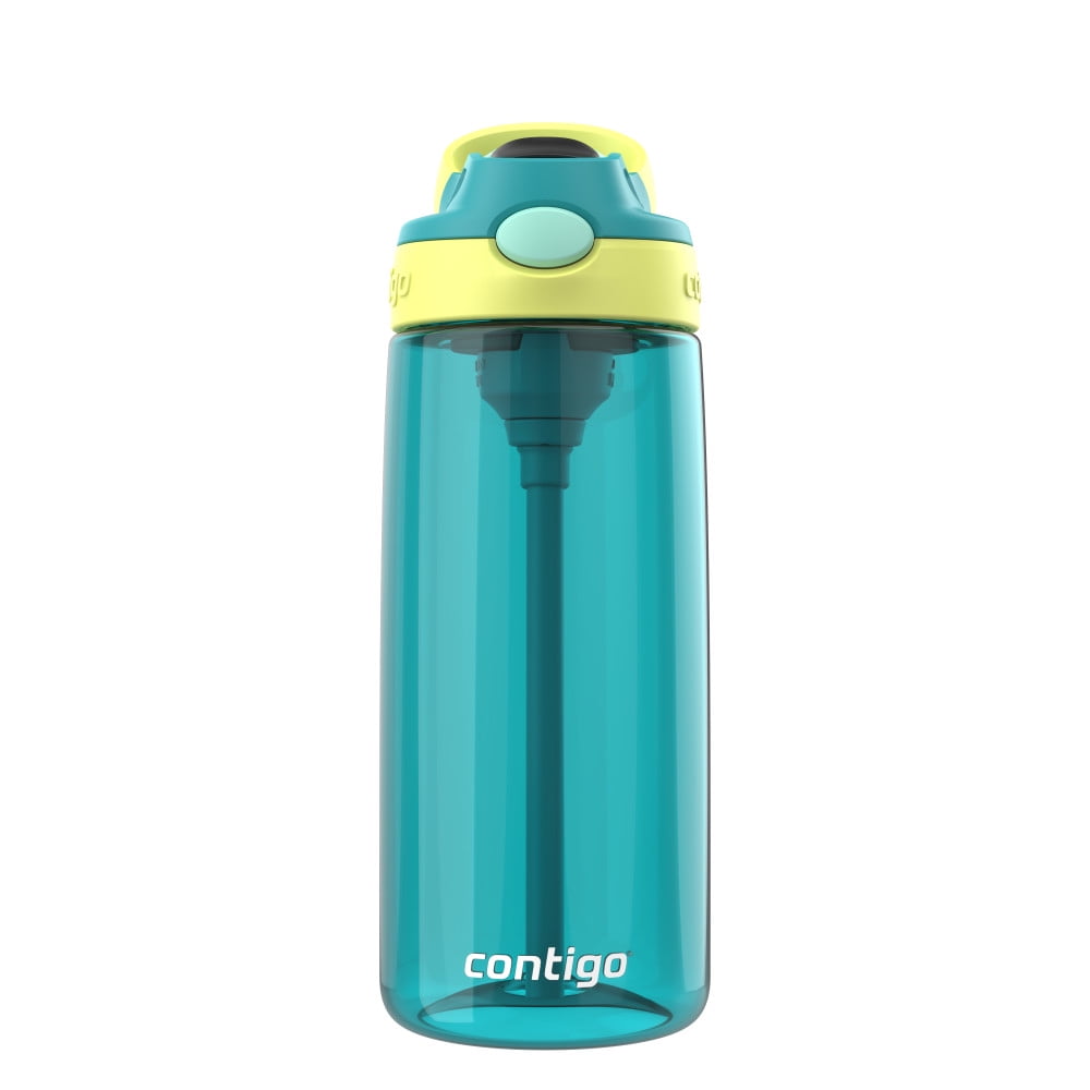Contigo Kid's 20 oz. AutoSpout Straw Water Bottle - Juniper/Limelight M32J