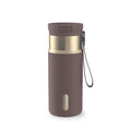 Contigo SnapSeal 16 oz Leakproof Stainless Steel Water Bottle with Carrying Strap M48A