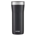 Contigo Streeterville Stainless Steel Tumbler with Plastic Straw and Splash-Proof Lid, Licorice, 32 fl. oz M122K