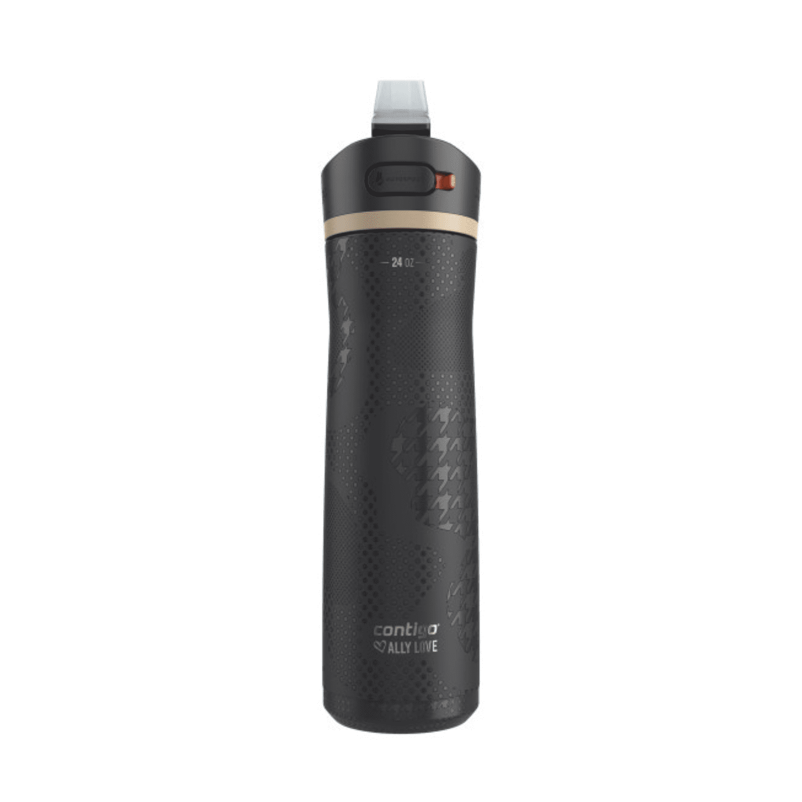 Contigo x Ally Love Ashland Chill 2.0 Stainless Steel Water Bottle with Autospout Lid, 24 oz, Oatmilk M92W