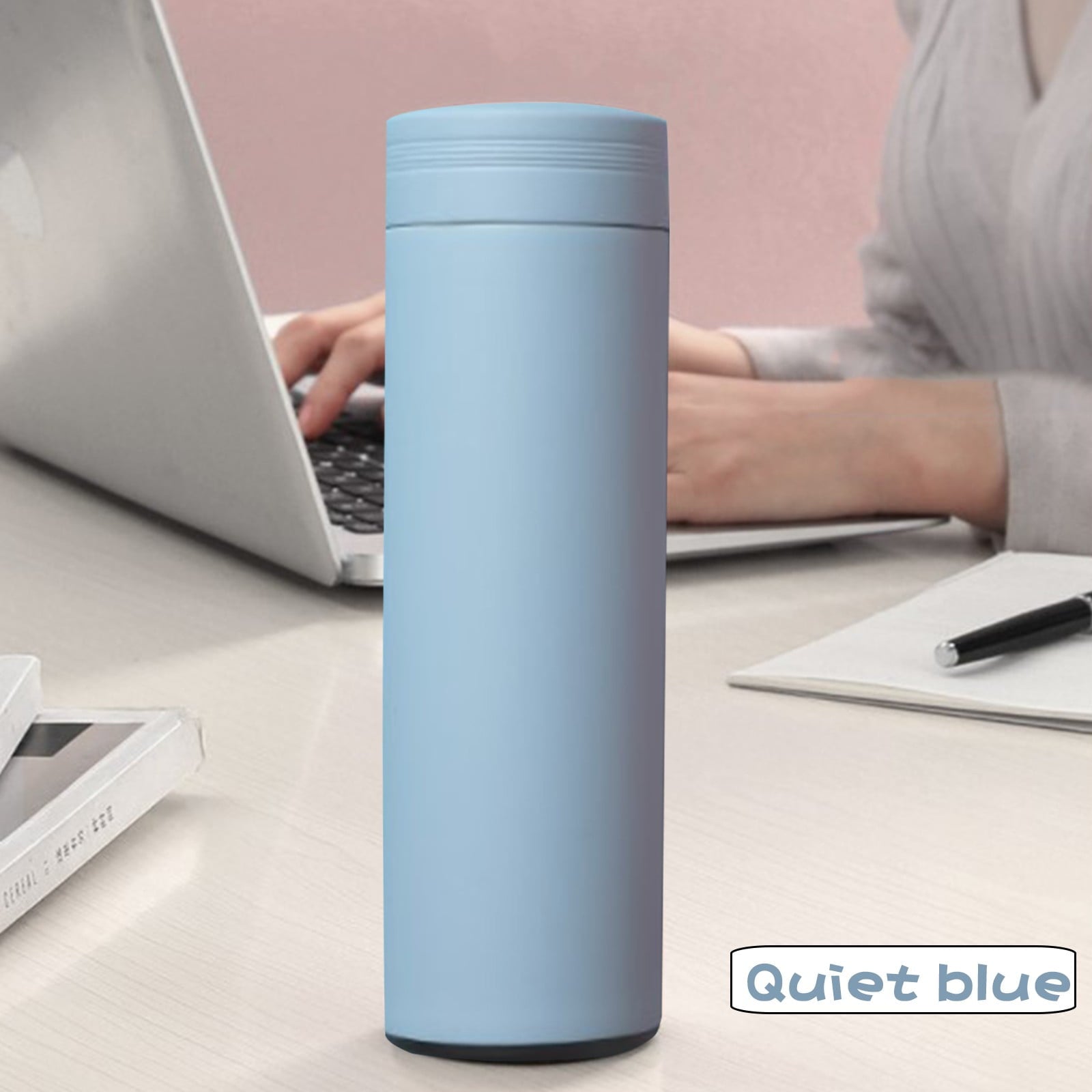Stainless Steel Insulation Cup Cute Mini Portable Children Student Water Bottle Coffee Travel Mug LED Temperature Display Double Walled Vacuum Long Lasting Insulation M54H