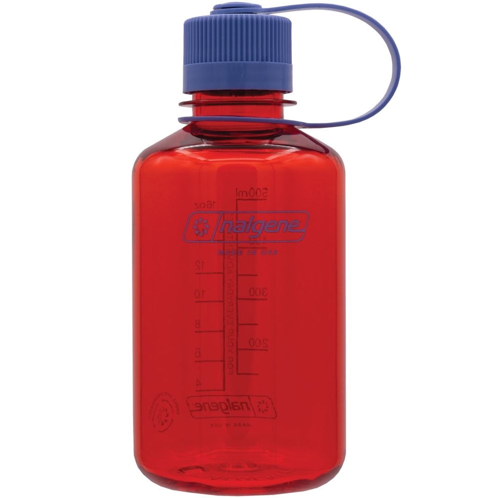 Nalgene Sustain 16 oz. Narrow Mouth Water Bottle - Cornflower Blue M141E