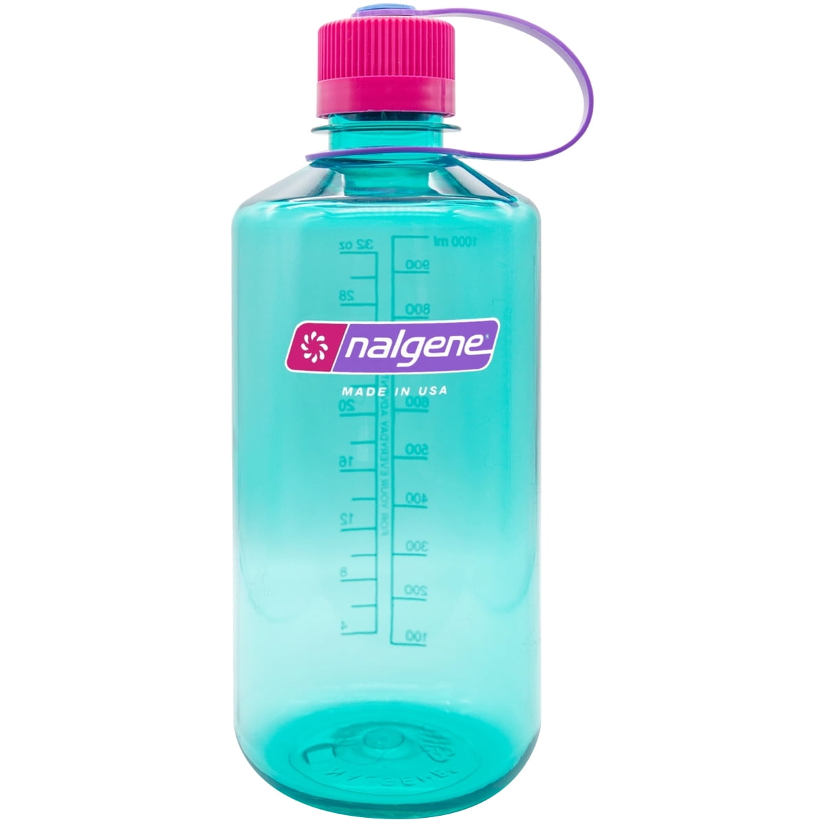 Nalgene Sustain 32 oz Narrow Mouth Plastic Water Bottle M138M