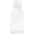 Nalgene Transparent Lexan Polycarbonate Square Storage Bottle - 8 oz. - Clear M184D