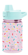 Simple Modern 12 fl oz Reusable Tritan Summit Water Bottle with Silicone Straw Lid | Birthday Cake M404Q