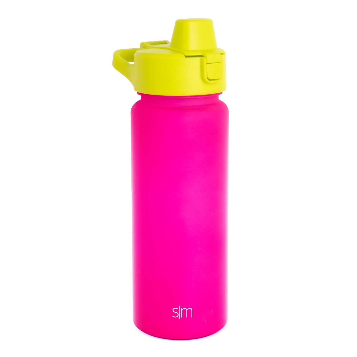 Simple Modern 22 fl oz Reusable Tritan Summit Water Bottle with Silicone Straw Lid|Raspberry Chartreuse M405R