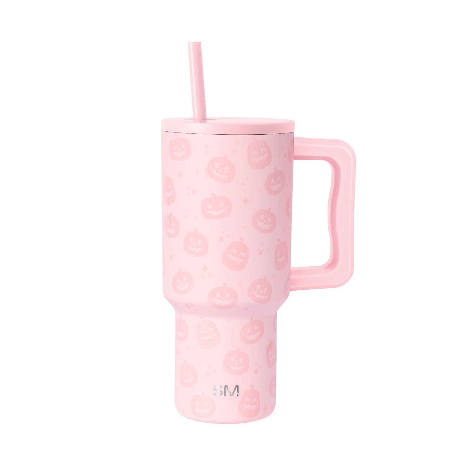 Simple Modern 30 fl oz Insulated Stainless Steel Trek Tumbler with Straw Lid | Seaglass Sage and Cream Checkmate M690W
