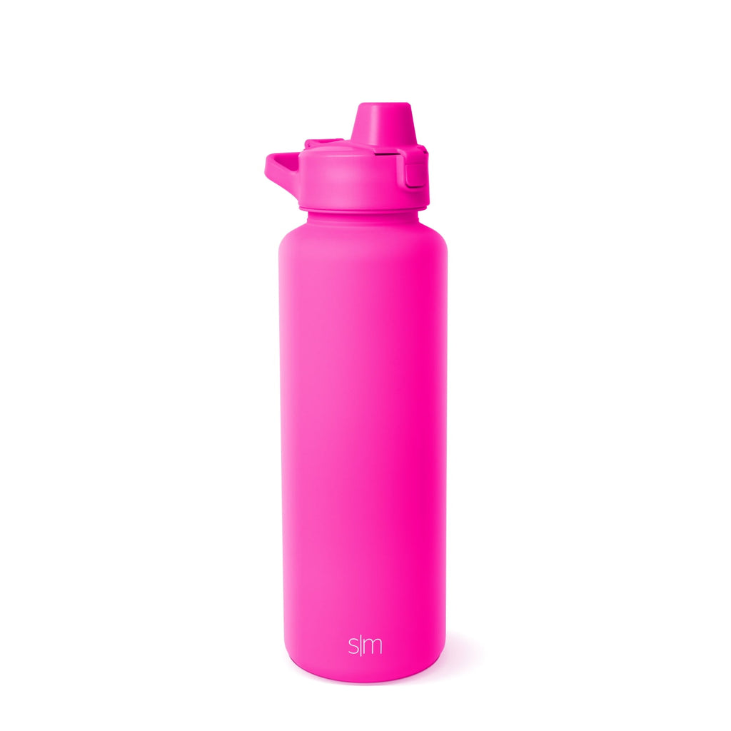 Simple Modern 48 fl oz Reusable Tritan Summit Water Bottle with Silicone Straw Lid|Raspberry Vibes M412A