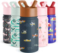 Simple Modern Summit Water Bottle Straw Lid Vacuum Insulated Stainless Steel Bottle | 14 fl oz M686F